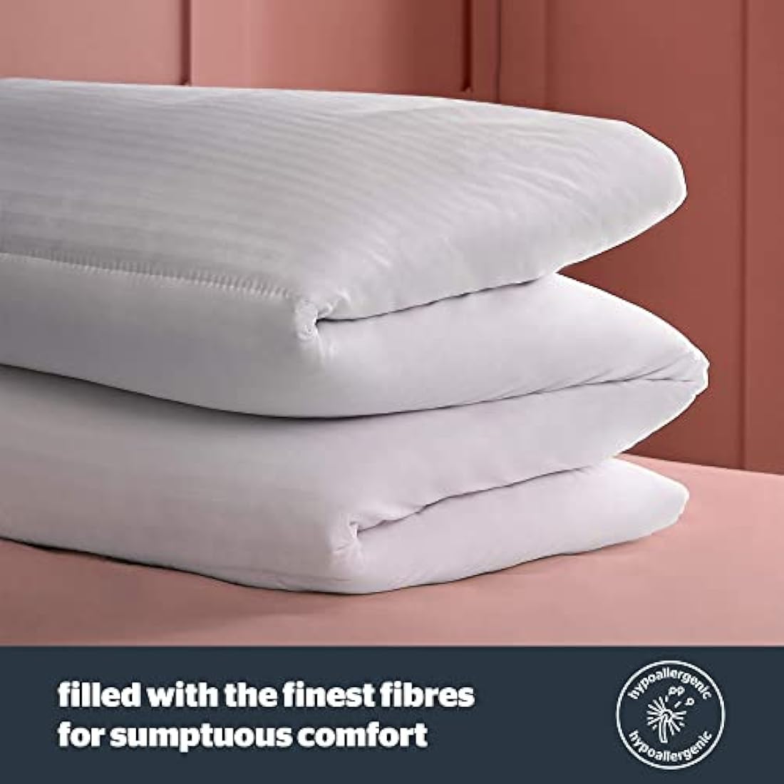 Silentnight Hotel Collection Super King Duvet – 10.5 Tog Luxury Duvet Ideal for All Seasons Ensuring a Relaxing Night’s Sleep– Hypoallergenic and Machine Washable – Super King – 260 x 220cm