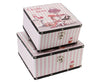 sophia cupcake boulevard two luggage box set