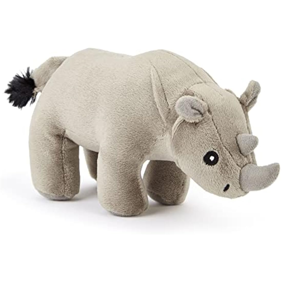 Zappi Co Children's Soft Cuddly Plush Toy Animal - Perfect Perfect Soft Snuggly Playtime Companions for Children (12-15cm /5-6") (Rhino)