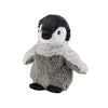 Warmies - Microwavable Plush, with Soothing Lavender Scent - Penguin, Grey (Grau Grau)