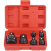 DAYUAN 6pcs Impact Socket Adapter Set, Chrome Molybdenum Steel Adaptor Reducer 1/4 3/8 1/2 3/4 Inch Square Drive Female to Male