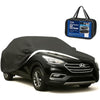Streetwize – Heavy Duty Water Resistant Fully Breathable Car Covers, Black - UV Protection Paint Protection Auto Cover – Elasticated with Storage Bag (4x4)