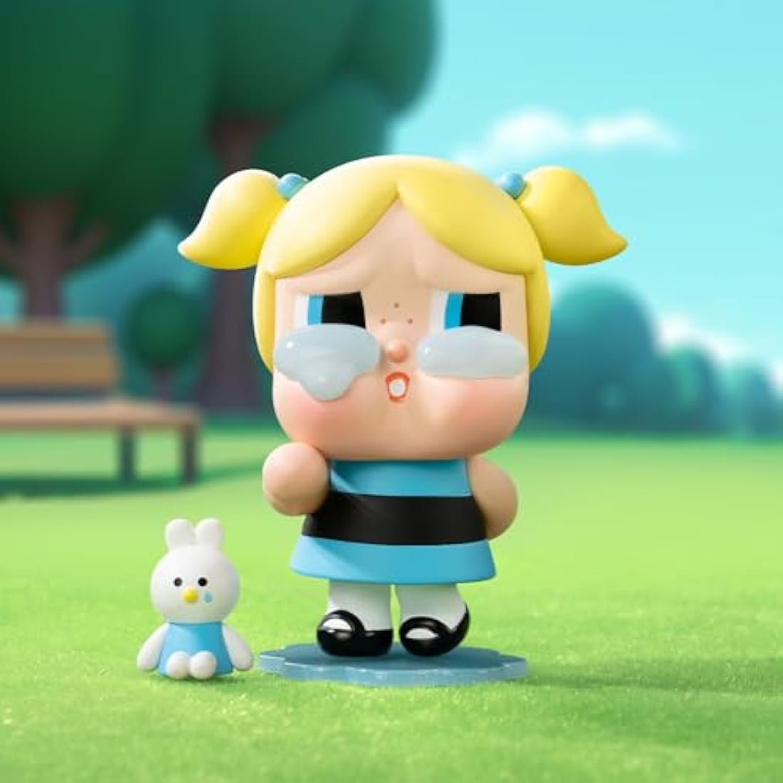 POP MART CRYBABY x Powerpuff Girls Series Whole Set（12Boxes） 2.5 inches Articulated Character Premium Design gifts for women Fan-Favorite Collectible Toy Art Toy Action Figure
