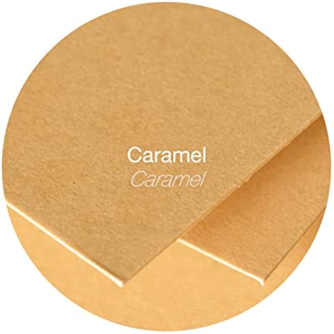 Clairefontaine - Ref 5463C - Pollen Envelopes (Pack of 20) - 165 x 165mm Sized, 120gsm Paper, Gummed Seal, Inkjet & Laser Printer Compatible, Acid Free - Caramel