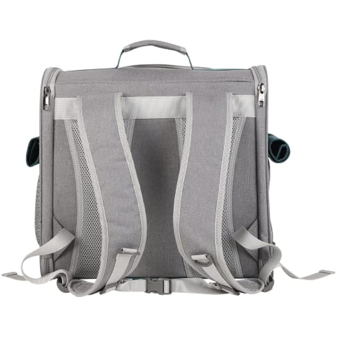Pet Carrie Large Portable Backpack for Cat Puppy Dog up to 10kg - Capsule Breathable Travel Rucksack with Ventilated Mesh 3 Side Entry Top-Opening Foldable, Airline Approved for Outdoor Daily Use