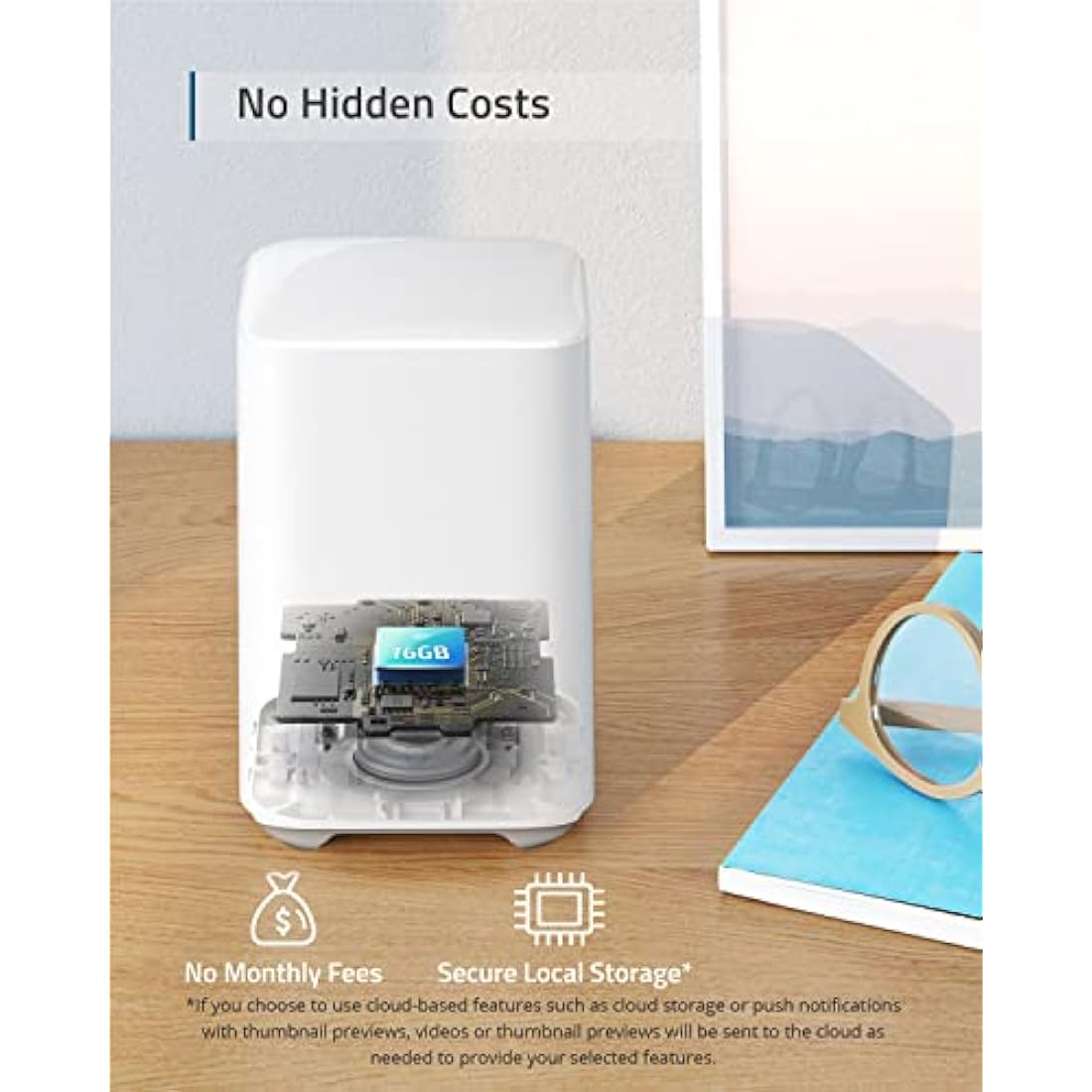 eufy Security eufyCam 2C Pro 2-Cam Kit Security Camera outdoor wireless, 2K Resolution, 180-Day Battery Life, IP67 Water-Resistant, Night Vision, No Monthly Fee,Home Security System