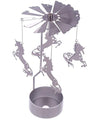 Unicorn Design Metal Tea Light Spinner