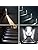 LED Recessed Stair Light Step Light 220V Indoor Corner Wall Light Step Decoration Lamp Hallway Stair Lamp 2PCS (Warm White, Black)