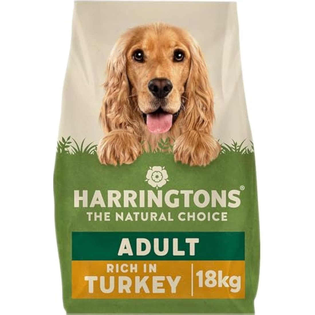 Harringtons Complete Dry Adult Dog Food Turkey & Veg 18 kg - Made with All Natural Ingredients