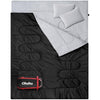 Ohuhu Double Sleeping Bag with 2 Pillows, Waterproof Lightweight 2 Person Adults Sleeping Bag for Camping, Backpacking, Hiking, Bonus Carrying Bag
