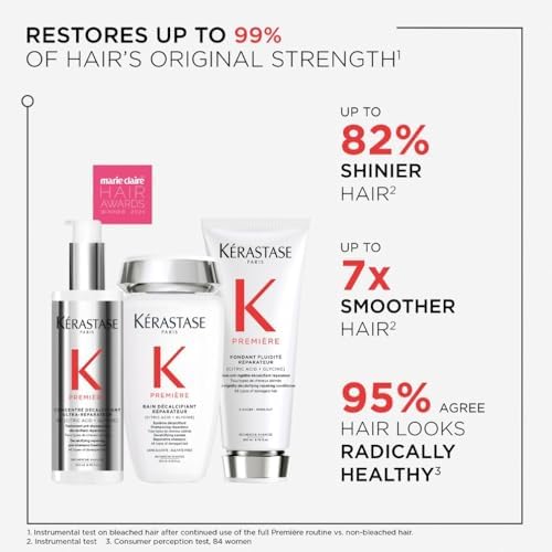 Kérastase Première Anti-Frizz Filler Heat Protecting Hair Serum for Damaged Hair with Peptides 90ml [STEP 4- PROTECT & REPAIR]