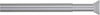 Sealskin Shower Curtain Tension Rod, extensible, Metal, Chrome, 2 X 2 X 185 cm