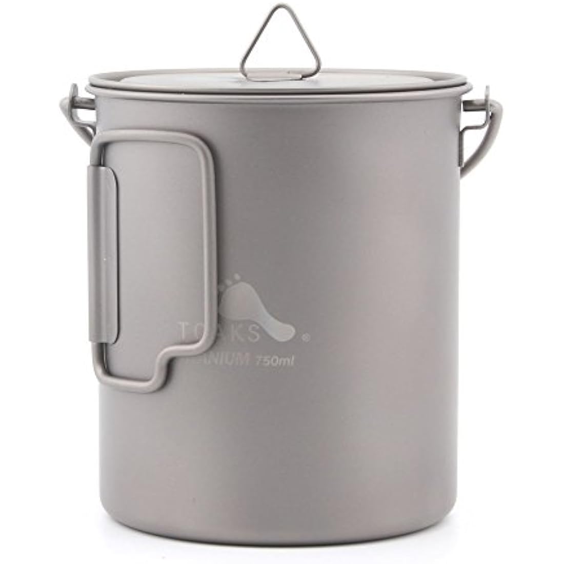 TOAKS Titanium Camping Pot Cup(375ml, 450ml, 550ml, 650ml, 750ml, 800ml, 900ml) … (750ml[POT-750-BH])
