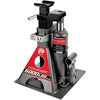 Powerbuilt 620471 3 Ton All-in-One Hydraulic Bottle Jack and Jackstand in One Unit,Compact,Wide Base, Eliminates Jackstands, for Unibody, Trucks, SUVs, RVs,Cars,Trailers,ASME,Black,11-21 Inch