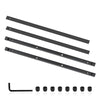 Guide Rail Connector Set for Makita,2 Set Track Saw Guide Rail Connector,Compatible with Festool,Guide Rail Joining Bar Connector for Festool