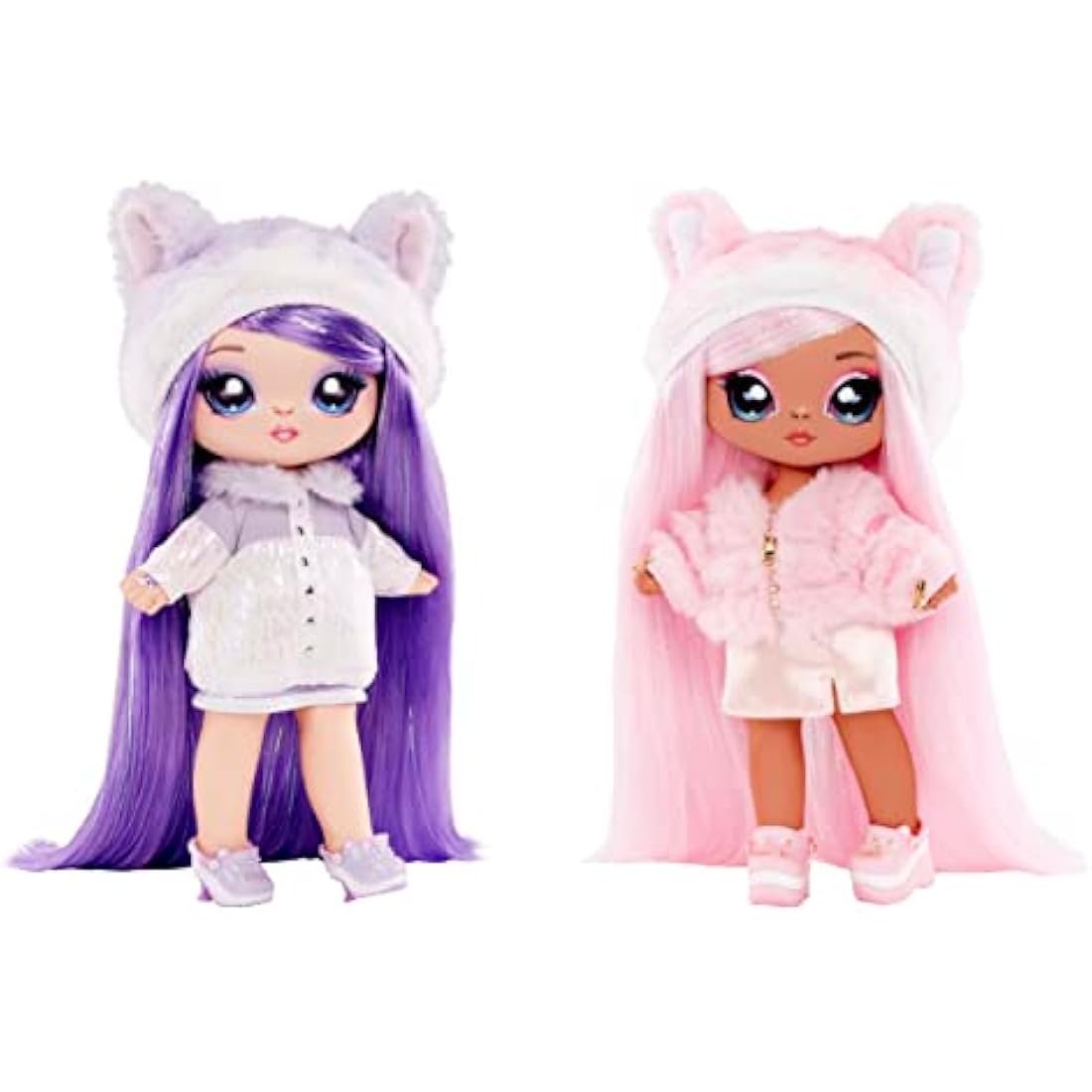 Na Na Na Surprise 3-in-1 Backpack Bedroom Playset with Fashion Doll - REENA DE LA ROSA - Includes Fuzzy Pink Kitty Backpack with Cat Ears and Closet with Pillows & Blanket - For Kids, Ages 5+ Years
