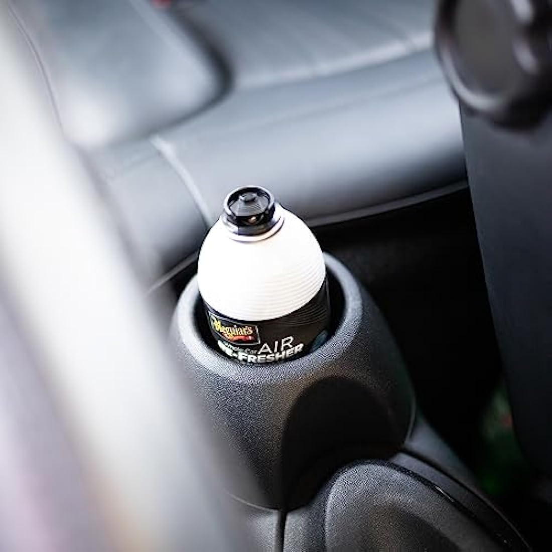 Meguiar's G181302EU Whole Car Air Re-Fresher Odour Eliminator Mist Black Chrome Scent Air Bomb 59ml
