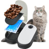 Pawise Automatic Cat & Dog Feeder with Ice Pack, 2-Meal Pet Wet & Dry Food Dispenser with 48-Hour Timer