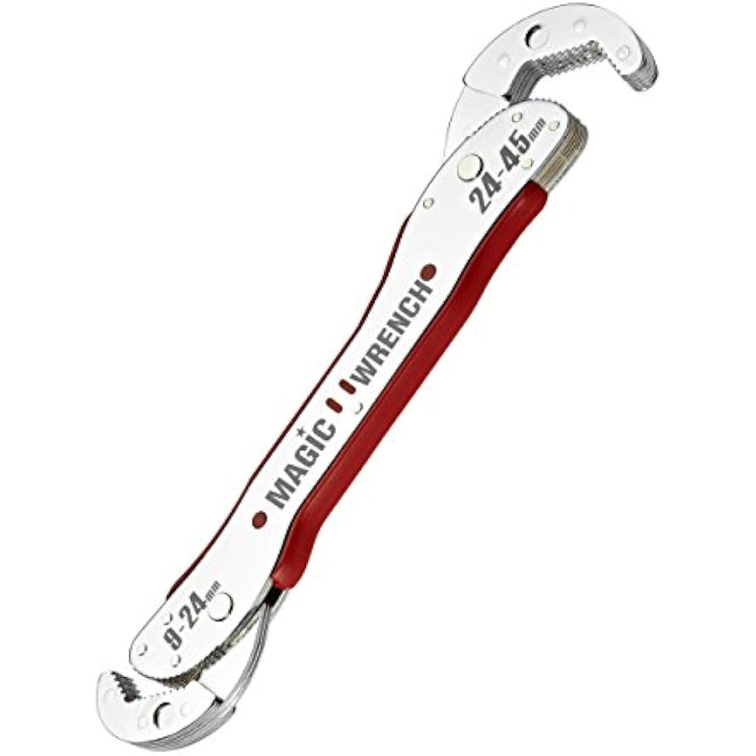 Multi-Function Magic Wrench Universal Adjustable auto-ratcheting Works as Reversible Ratchet pop Socket Combination & Pipe Monkey Spanner SAE Crescent nut Gear-Wrench Set for Craftsman & Plumbers