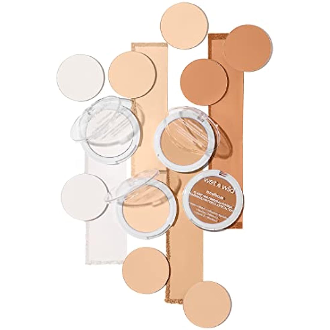 Wet n Wild, Bare Focus, Makeup Clarifying and Finishing Powder, Translucent and Matte for a Flawless Makeup Base, Long-Lasting, with Hyaluronic Acid and Vitamin E, for Light/Medium Skin Tones