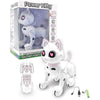 LEXIBOOK - Power Kitty® - Remote Control Robot Cat, Programmable Smart Robot, Light, Sound, White/Pink - KITTY01