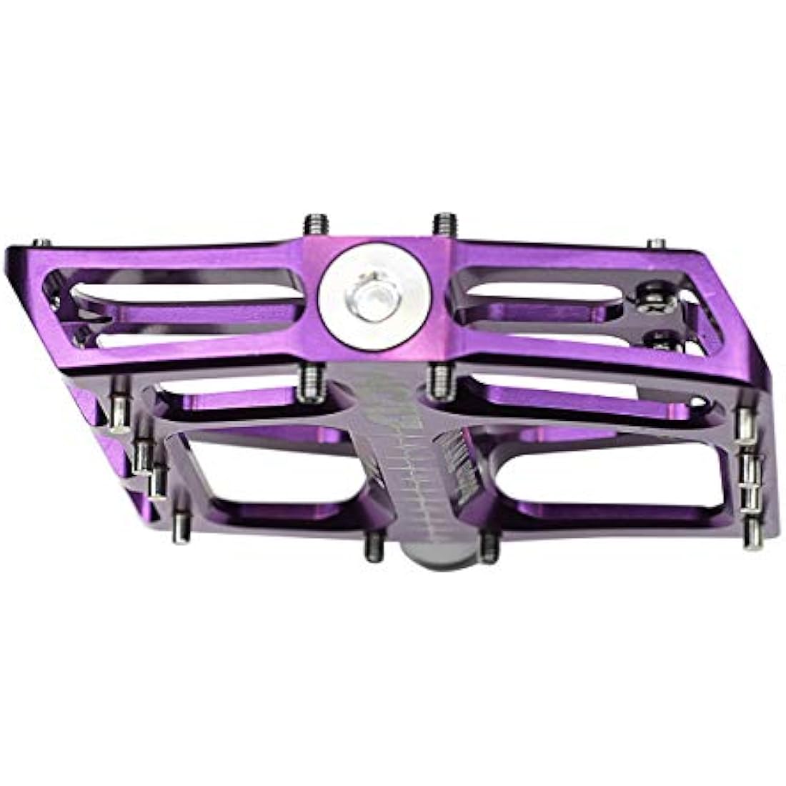 NC-17 Sudpin IV XL TNT Aluminium Platform Pedals/Mountain Bike Pedal/BMX Pedal/Flat Height 17.7 mm/Fail Safe System/Precision Bearing + Cr-Mo Axle/Includes Spare Pins