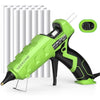 SEEKONE Hot Glue Gun, 60/100W Dual Power High Temp Heating Glue Gun Kit with 20pcs Glue Sticks, No Drip and Leakage Design, Electric Glue Gun for DIY, Arts, Crafts, Quick Home Repairs, Sealing