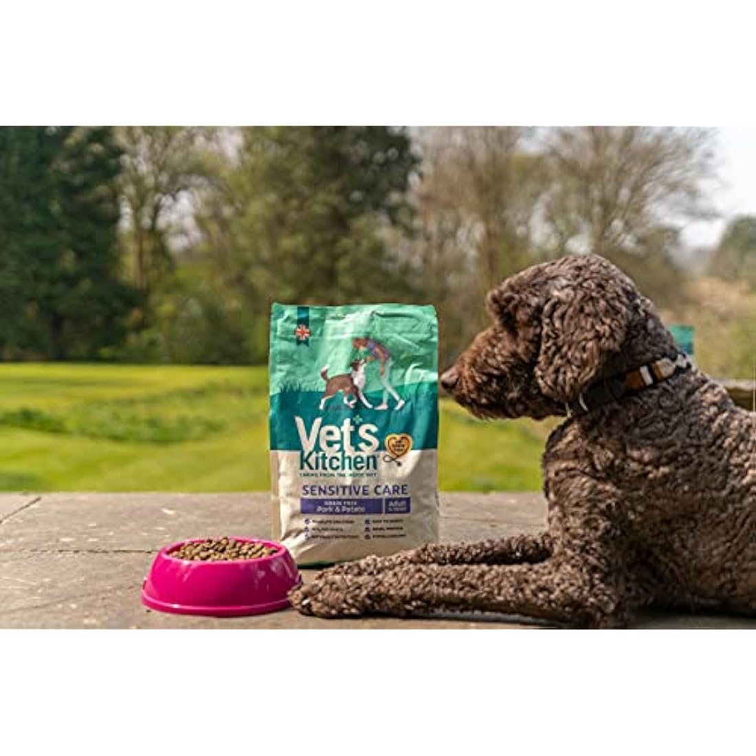 Vet's Kitchen Grain Free Dry Dog Food Pork & Potato, 6 kg