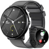 Gerpeng Smart Watch for Men - 1.43” AMOLED Display, Smartwatch with Call Function, 111+ Sports, IP68 Waterproof, Fitness Watch with Heart Rate SpO2 Sleep Monitor Step Counter for Android iOS