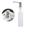 TOPINCN 300Ml Soap Dispenser Stainless Steel Sink Dispenser Lotion Dispenser Connected To The Plastic Bottle Modern Kitchen Faucet Sink Lotion Pump