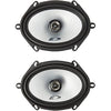 Alpine Electronics SXE-5725S 2 Way 5 x 7 Speakers (200 Watts), Schwarz