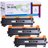 BAISINE 3-Pack Compatible with MFC-L2710DW Toner Black for Brother TN2420 TN-2420 Cartridge with Chip for HL-L2350DW HL-L2370DN DCP-L2510D DCP-L2530DW HL-L2375DW HL-L2310D MFC-L2730DW DCP-L2550DN