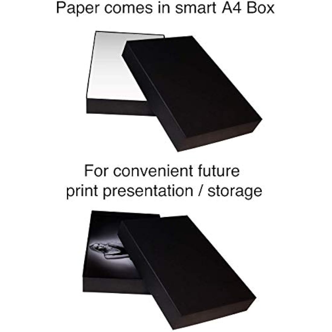Marrutt 265gsm Pro Photo Satin/Oyster Inkjet Paper: A4-100 Sheets