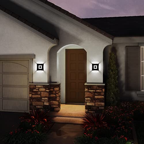 KAWELL 22W Modern Wall Light LED Wall Lamp Waterproof IP65 Aluminum Wall Wash Light LED Indoor Outdoor for Bedroom Stairs Bathroom Corridor Living