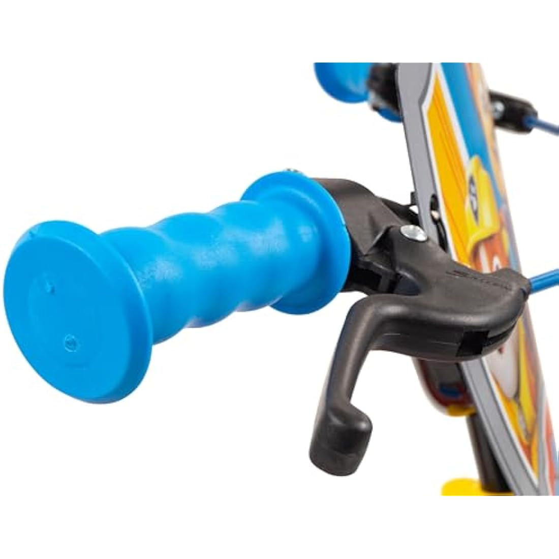 Toimsa Paw Patrol Kids Bike, Learn to Ride Bicycle, With Training Wheel Stabilisers, for Children Age 3+, Blue and Red