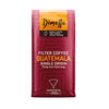 Dimello Guatemala (250g) ? Strong Arabica Ground Filter Coffee, Fruity Taste & Full Body ? Single Origin, Dark Roast, Guatemala (Guatemala, 250gr)