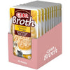 Ciao Broth by INABA Wet Cat Food - Chicken - 12 Packs (480g total) / Moist Treat, Delicious & Healthy Snack, Food Topper, Side Dish, Complement, Natural, Grain Free, Wet Cat Food