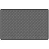 MOACC Dog Food Mat, Silicone Pet Feeding Mat, Non Slip & Waterproof Bowl Mat for Dog and Cat, 47 x 30 cm, Grey Paw Pattern