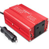Yinleader Power Inverter 200W 12V to 240V UK Socket Dual USB DC TO AC Converter Car Cigarette Adapter
