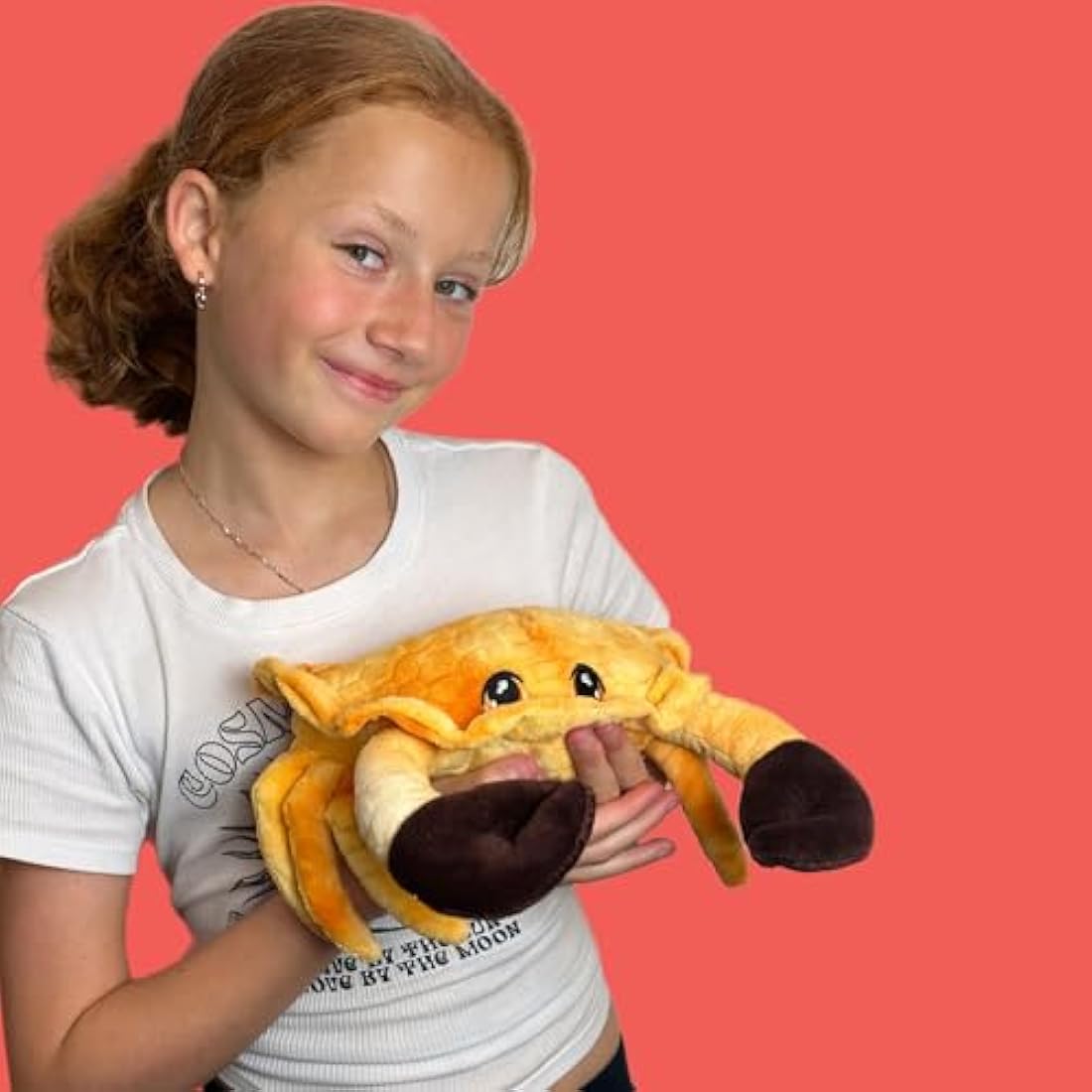 Deluxe Paws 100% Recycled Plush Eco Sealife Toys (25cm Crab)