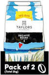 Taylors of Harrogate Decaffé Coffee Beans, 1 kg (Pack of 2 - Total 2kg)
