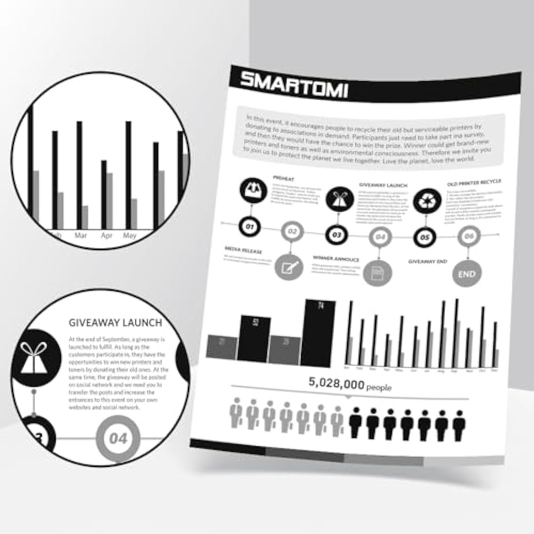 SMARTOMI D111S D111L Compatible Toner Cartridge Replacement for Samsung MLT-D111S MLTD111S for Xpress M2026W M2026 M2070W M2070 M2020 M2020W M2022W M2022 M2070FW M2070F M2078W M2078 (Black, 4 Pack)