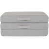 BBLOSSOM Single Cube Tri-fold Zbed Folding Portable Mattress – Lightweight & Compact Foldable Bed for Living Room, Travel & Sleepovers – Washable Cover, High-Density Foam Support