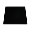 Black Glass Square Coaster