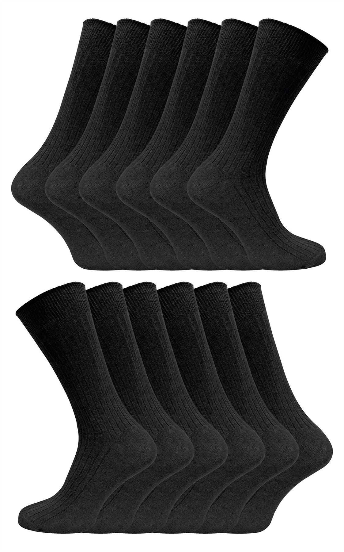 12 PAIRS - Sock Snob Kids 100% Cotton Socks