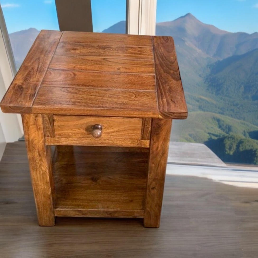 55CM WOODEN TABLE