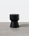 R86 Side Table, Black Oak