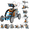 Twelve In One Solar-Powered Toy Car