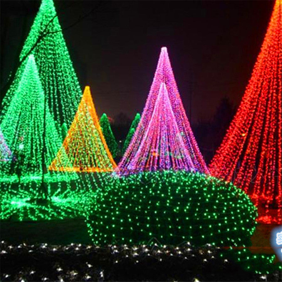 Christmas Decoration Lights Decorating The House