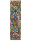 Maimana Kilim Runner - 296 x 77 cm